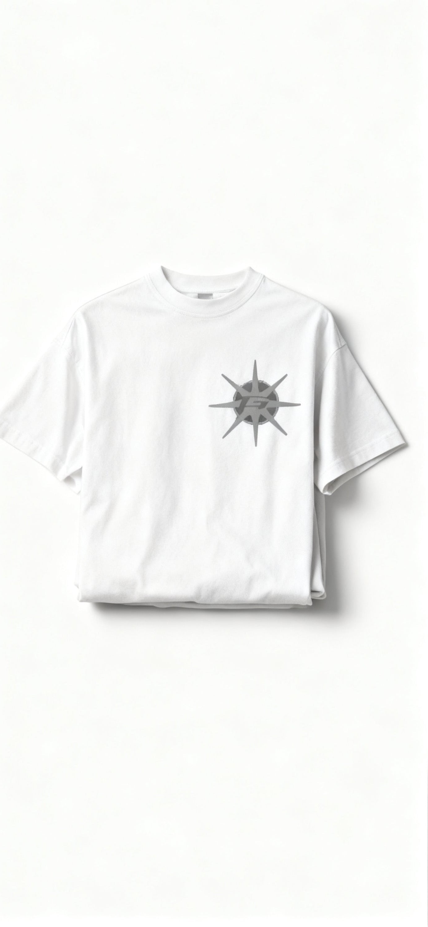WHITE GAMA STAR TSHIRT