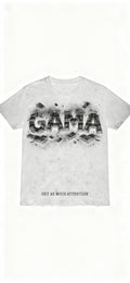 WHITE DISTRESSED GAMA TSHIRT